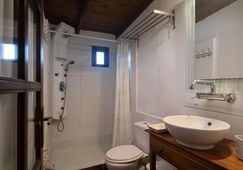 Traditionelles Appartement Athos Shadow Am Meer Paralia Sikias Dış mekan fotoğraf
